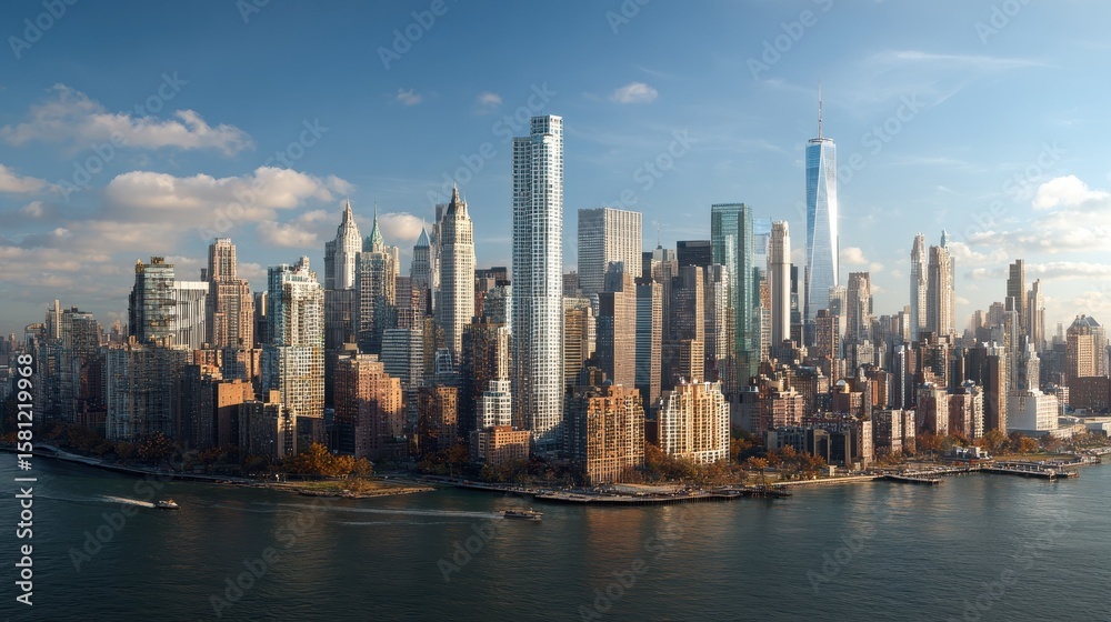 Fototapeta premium New York city skyline