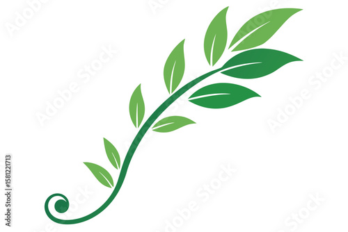 green leaves background