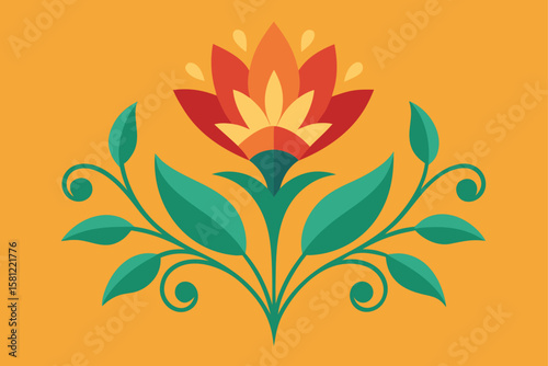 abstract floral background