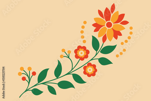 abstract floral background