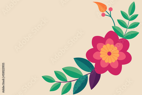 abstract floral background