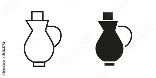 Vinegar icon. Sign design vectors pack