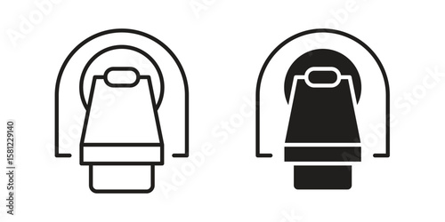 Tomography icon. Sign design vectors pack