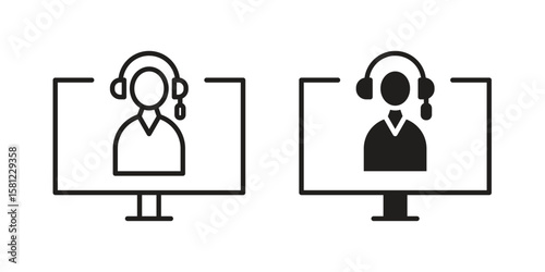 Tech support icon. Sign design vectors pack