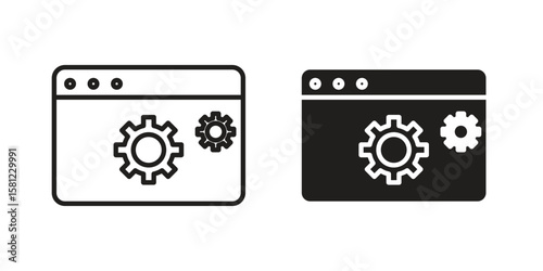 Software icon. Sign design vectors pack