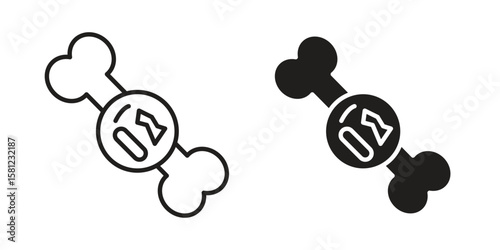 Multiple myeloma icon. Sign design vectors pack