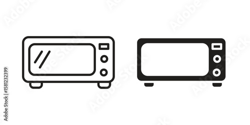 Microwave icon. Sign design vectors pack