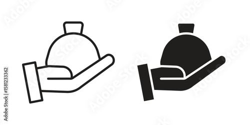 Inheritance law icon. Sign design vectors pack