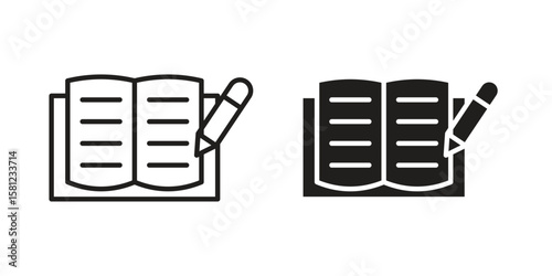 Homework icon. Sign design vectors pack