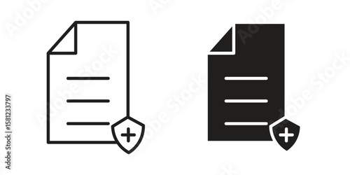 Health insurance icon. Sign design vectors pack
