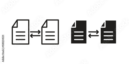 File sharing icon. Sign design vectors pack
