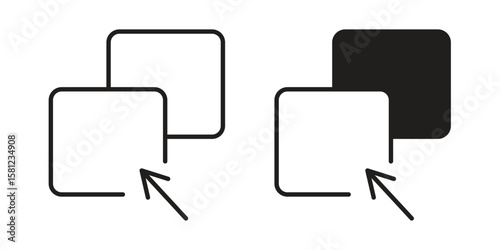 Drag and drop icon. Sign design vectors pack