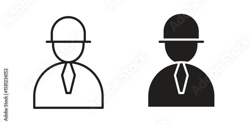Civil Engineer icon. Sign design vectors pack