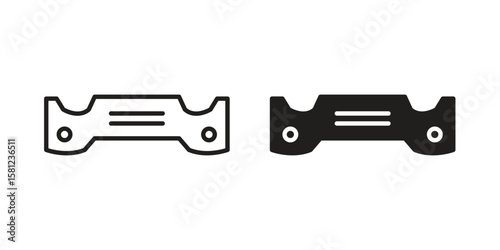 Car bumper icon. Sign design vectors pack