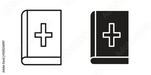 Bible icon. Sign design vectors pack