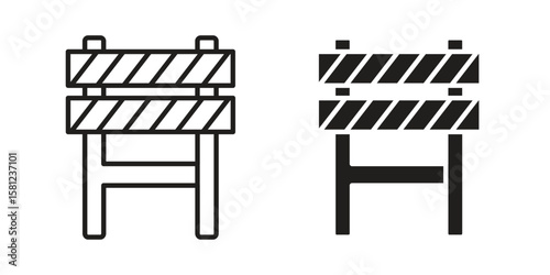 Barrier icon. Sign design vectors pack