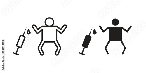 Baby Vaccination icon. Sign design vectors pack