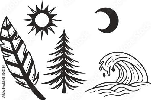 -vector-icon-set-of-nature-.eps