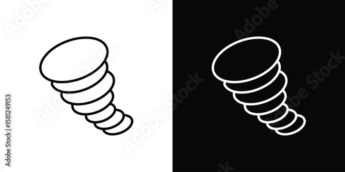 Cornucopia icon. Black illustration isolated for graphic and web design.