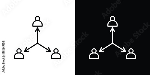 Coordinate icon. Black illustration isolated for graphic and web design.