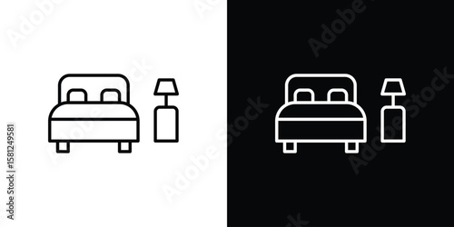 Clean Room icon. Black illustration isolated for graphic and web design.