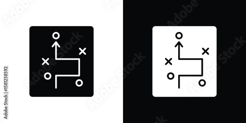 Tactical icon symbol. Simple, flat design for and apps