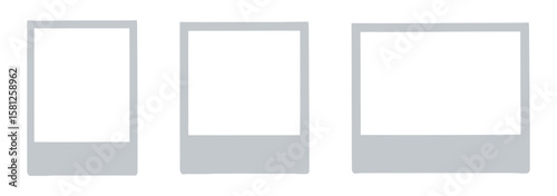 Three gray advertising kiosks for marketing and promotional campaigns for product and service visibility