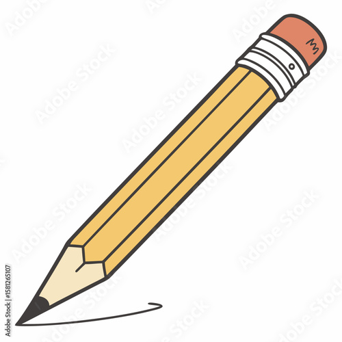 pencil and eraser