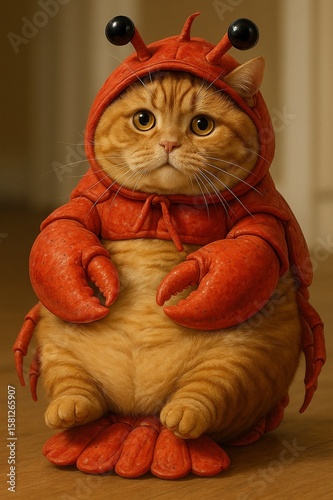 Cute cats dressed or shaped like food