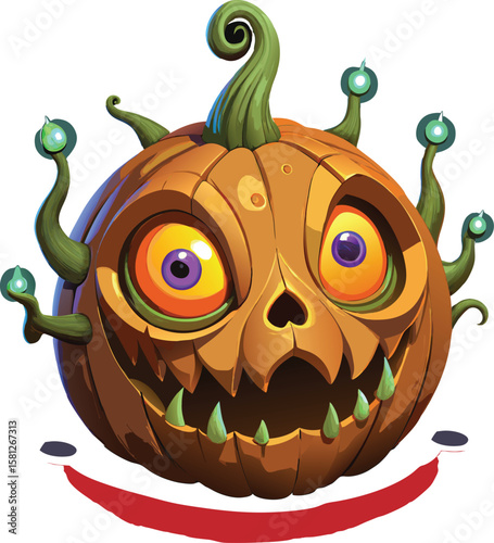 Halloween Jack-o-Lantern Pumpkins