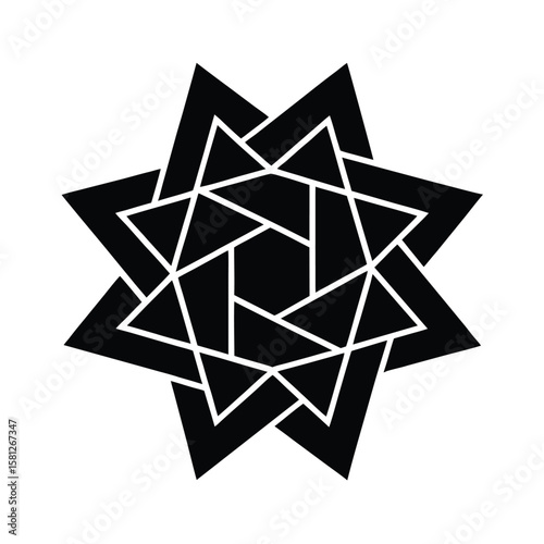 vector illustration of a star