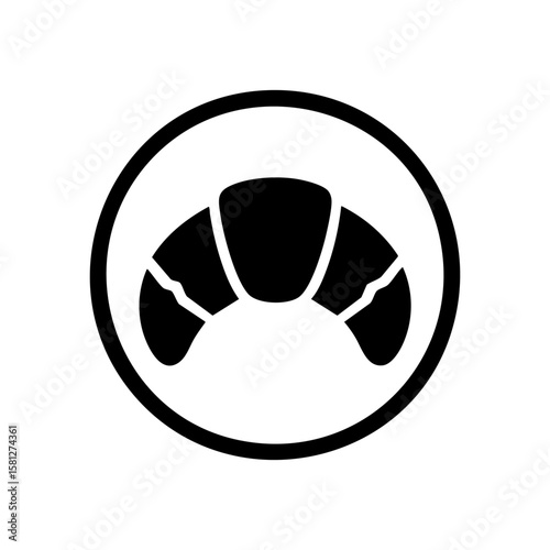 croissant badge