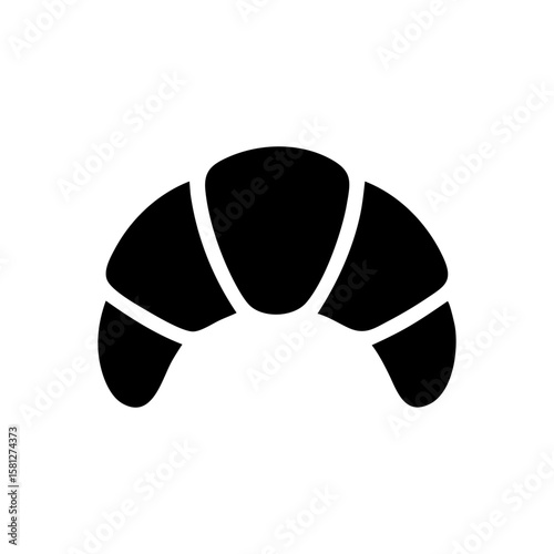 crescent croissant icon
