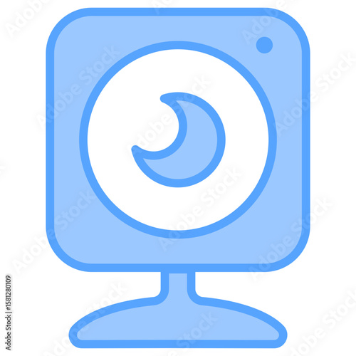 Web Cam Blue Icon