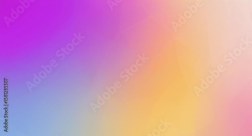 A vibrant, abstract gradient of blended colors, creating a soft, diffused background.