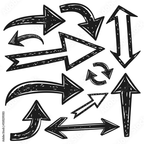 vector set of arrows