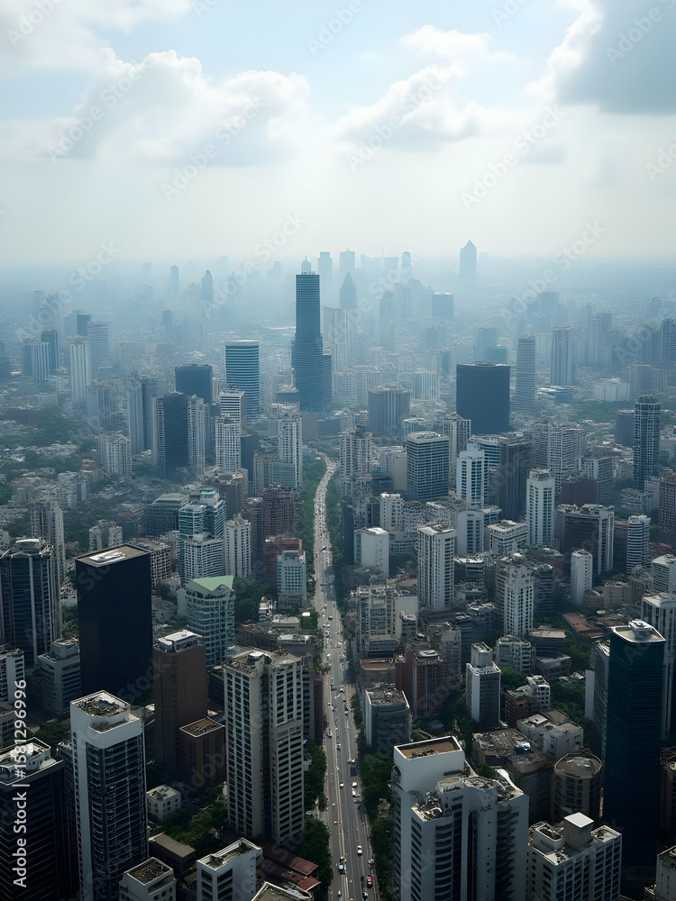 Obraz premium Bangkok Thailand skyline