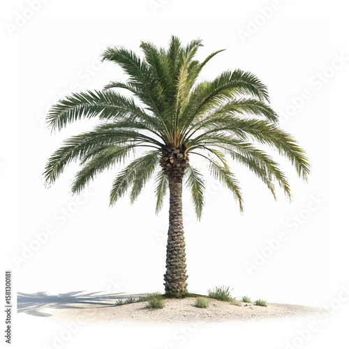 palm tree on the beach