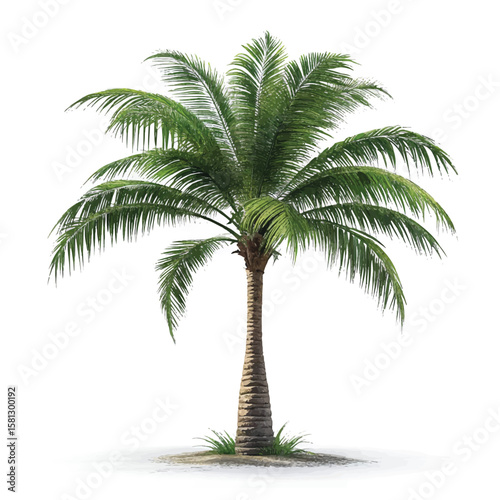palm tree on the beach