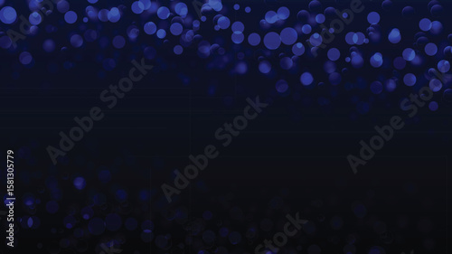 Abstract bokeh lights background with vibrant color gradients and soft focus