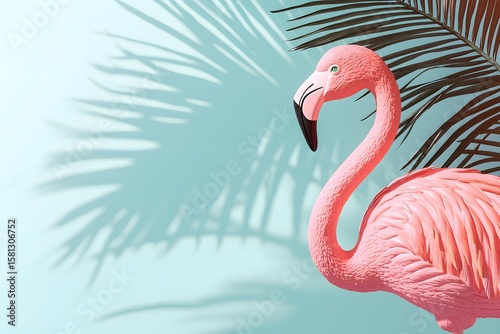 Pink Flamingo Paradise: Tropical Summer Vibes