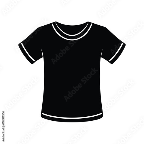 black t shirt