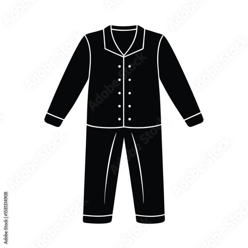 vector illustration of pajamas