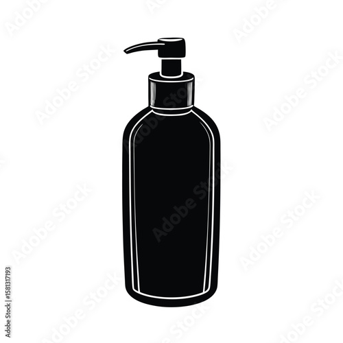conditioner bottle vector illustration