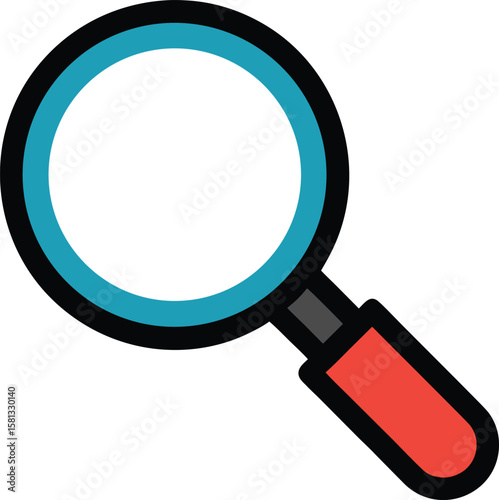 Magnifying Glass Icon, Search, Zoom, Explore, Discover
