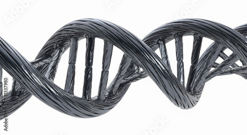 Scientific molecular structure and cosmetic serum drop, DNA and chemical formula design