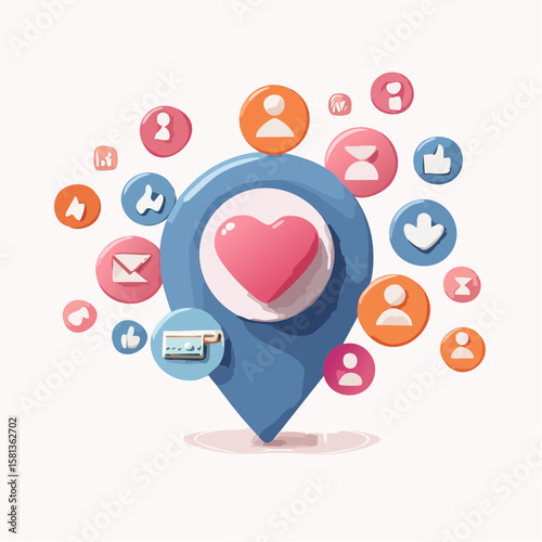 set of icons for web design