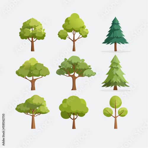collection of trees