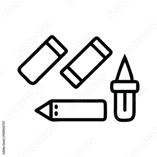 Drawing tools art supplies pencil crayon