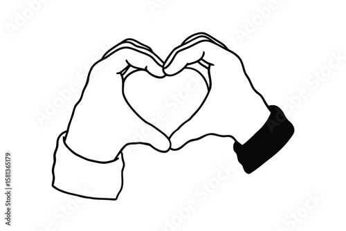 Hand Heart Gesture A Symbol of Love, Care, and Affection